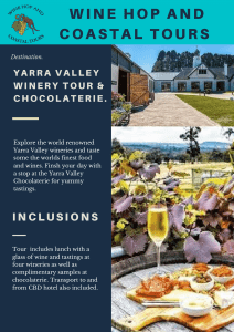 yarra valley lunch tour